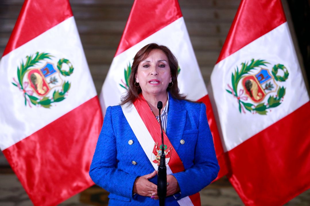Dina Boluarte habló en medio de las protestas en Perú: “El gobierno está firme y su gabinete unido”