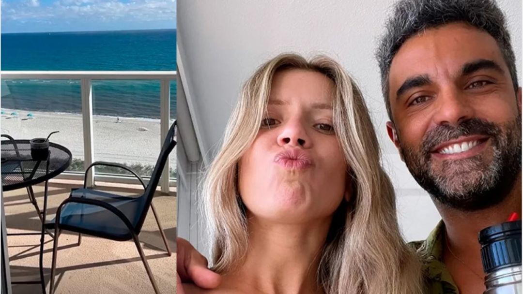 Laurita Fernández y Peluca Brusca compartieron estas dulces fotos de sus románticas vacaciones