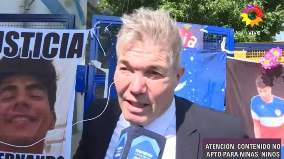 Fernando Burlando dejó en claro que el llanto de Máximo Thomsen no lo movilizó