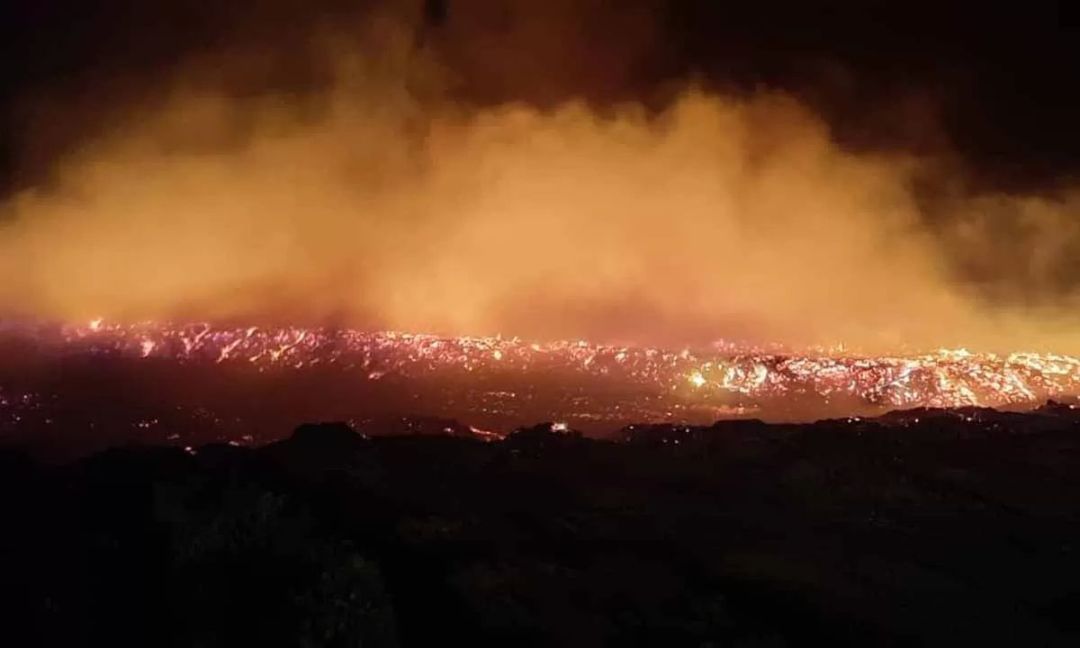 Un importante incendio destruyó silobolsas en una maltería de Espora