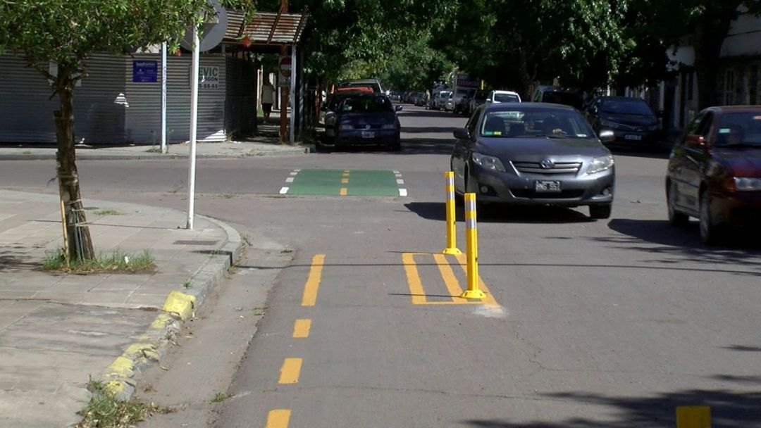 El Municipio intenta habilitar la ciclovía de calle Viamonte tras la medida cautelar