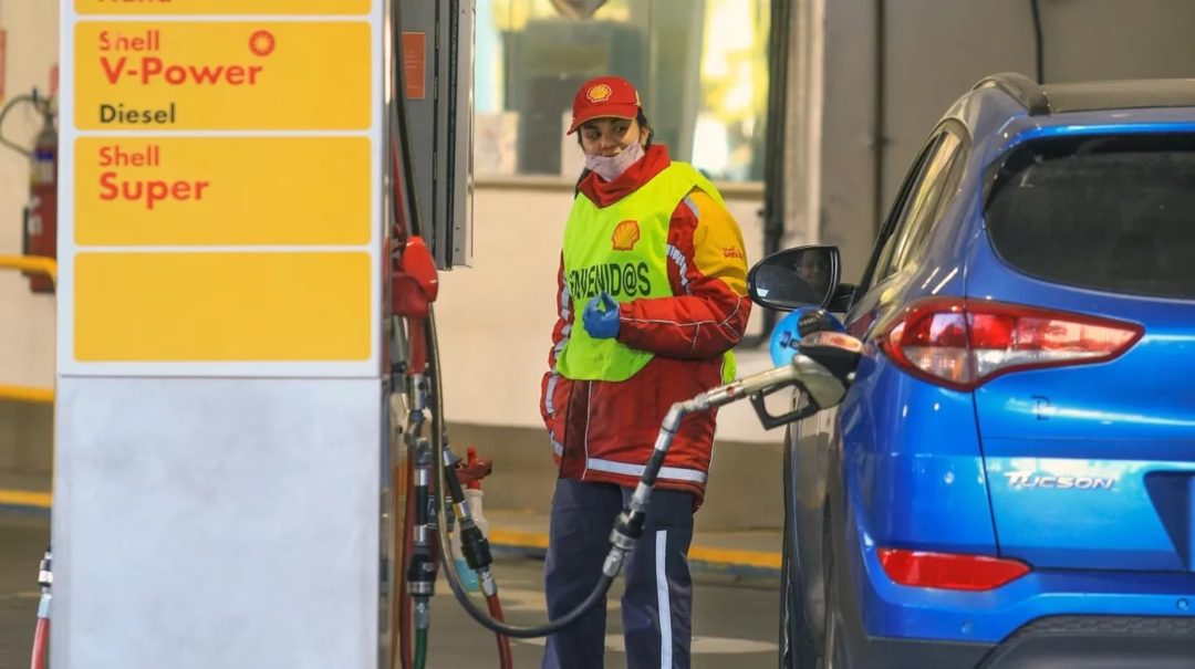 Shell aumenta sus combustibles un 3,8% en promedio desde este miércoles