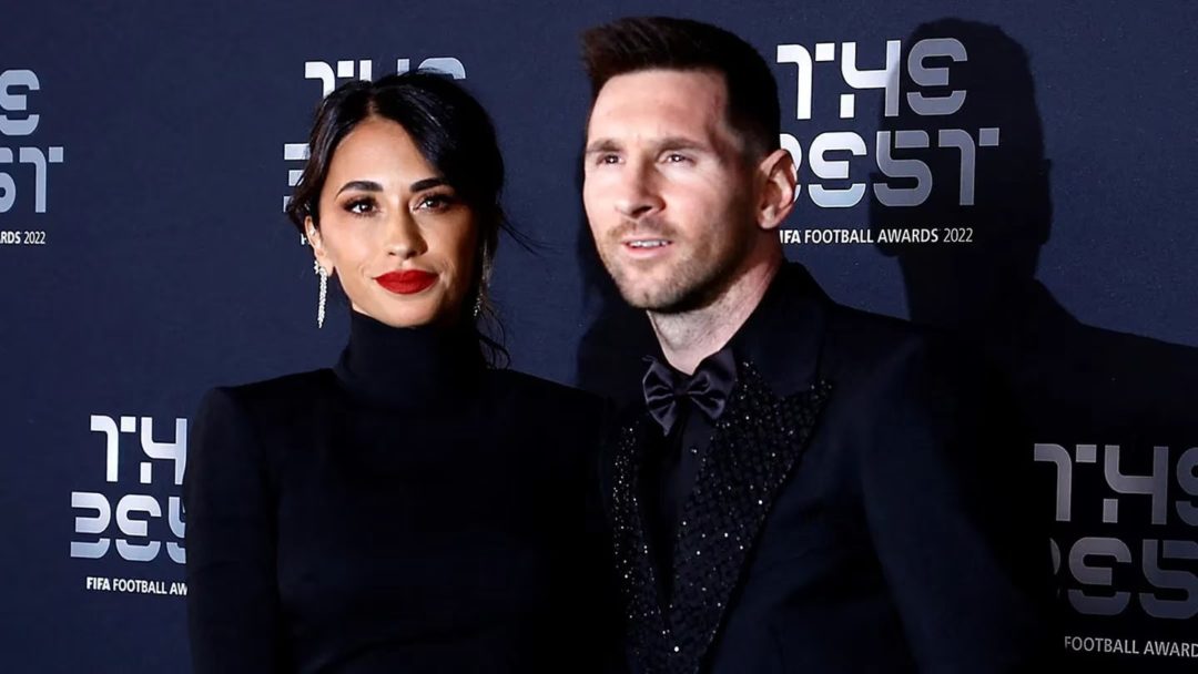 Antonela Roccuzzo deslumbró con su look en la gala de los premios The Best