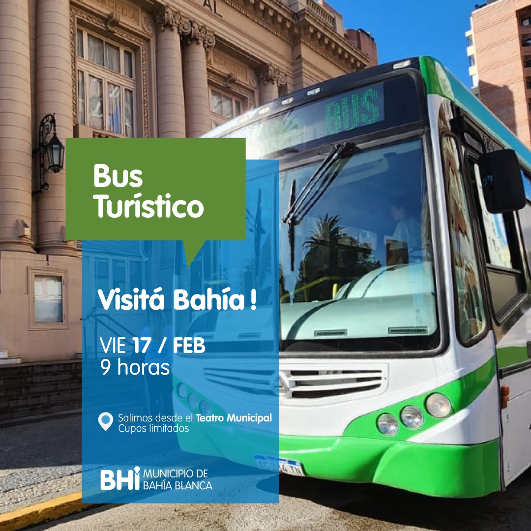 Próxima salida del Bus Turístico