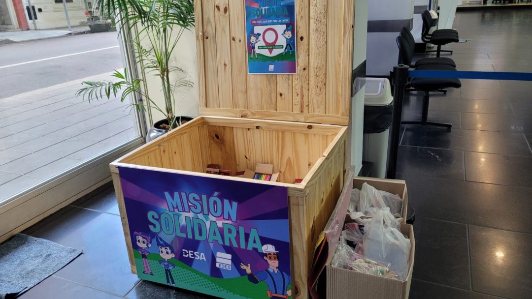 La empresa EDES lanza un campaña solidaria de útiles escolares