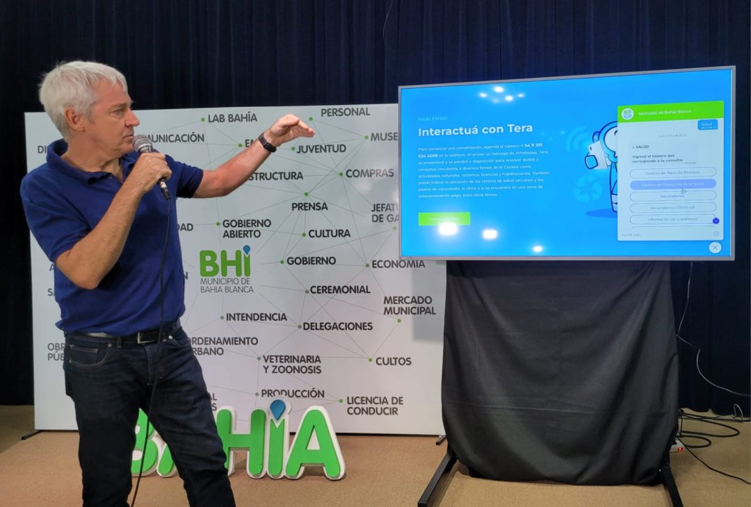 Presentaron a Tera, el asistente virtual del municipio