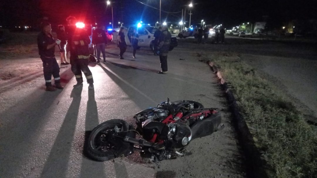 Murió el motociclista accidentado en la rotonda de White