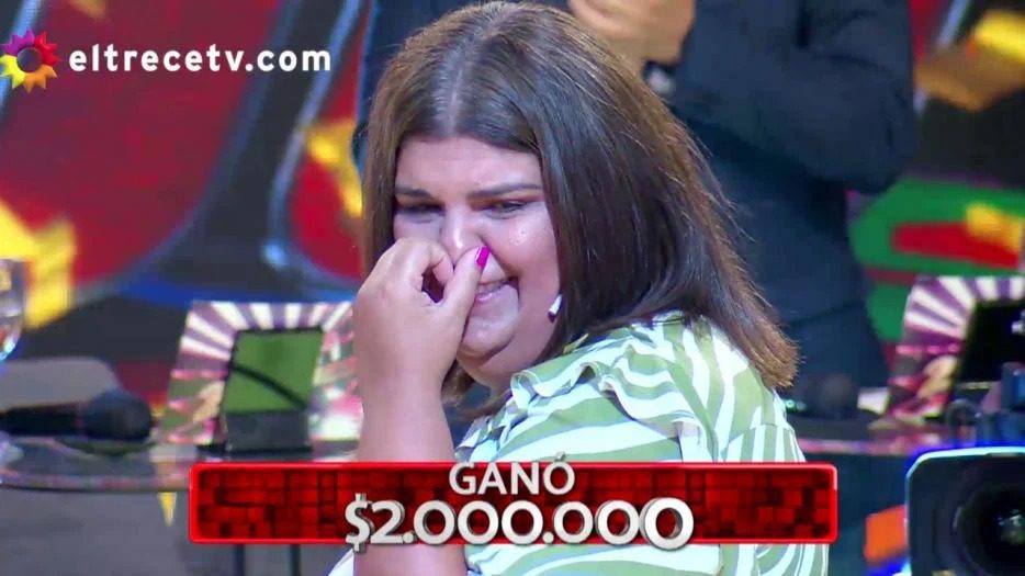 Los 8 escalones de los dos millones: perdió a toda su familia y se quebró al ganar el premio