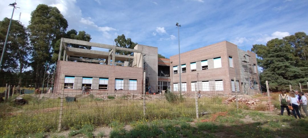 Avanza la construcción del edificio de Derecho en el campus de la UNS