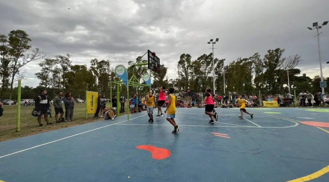 basket 3 x 3 cancha parque