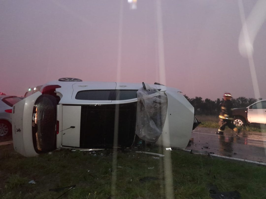 Estado de salud de la nena accidentada en la Ruta 51