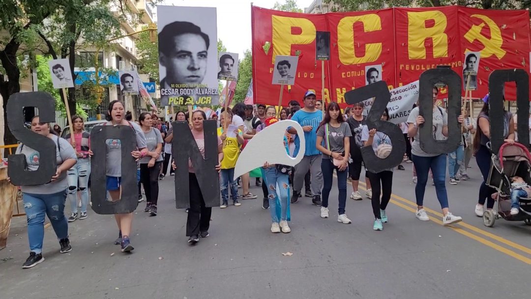 Movilización en Bahía a 47 años del golpe de Estado