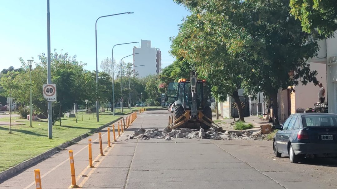 Corte total en tramo de calle Urquiza