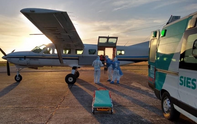 Trasladaron en avión sanitario al niño de 11 años que fue atacado por tres perros rottweiler