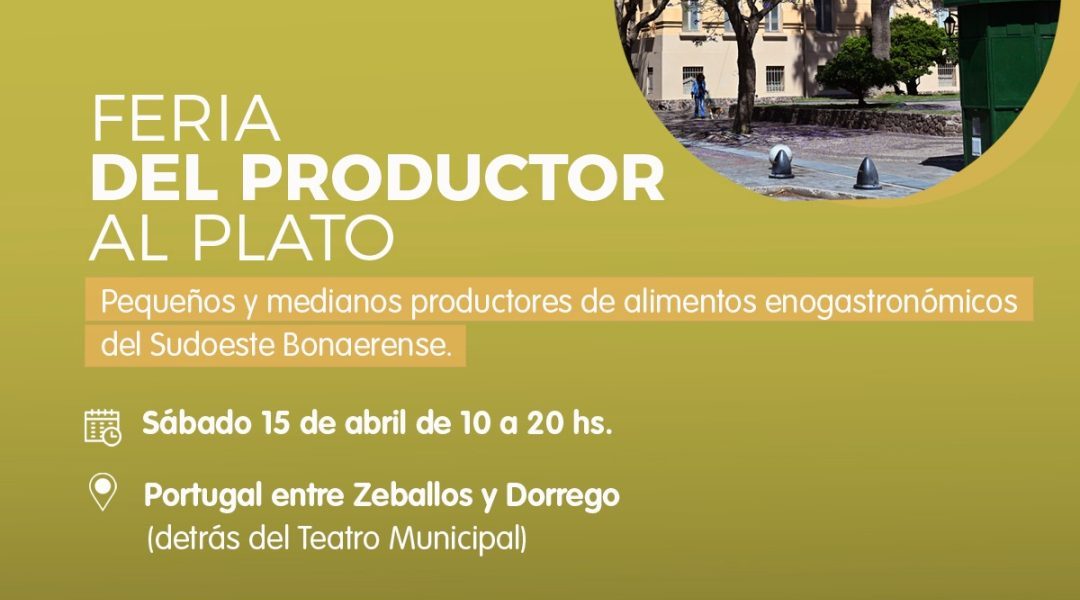 Feria del productor al plato