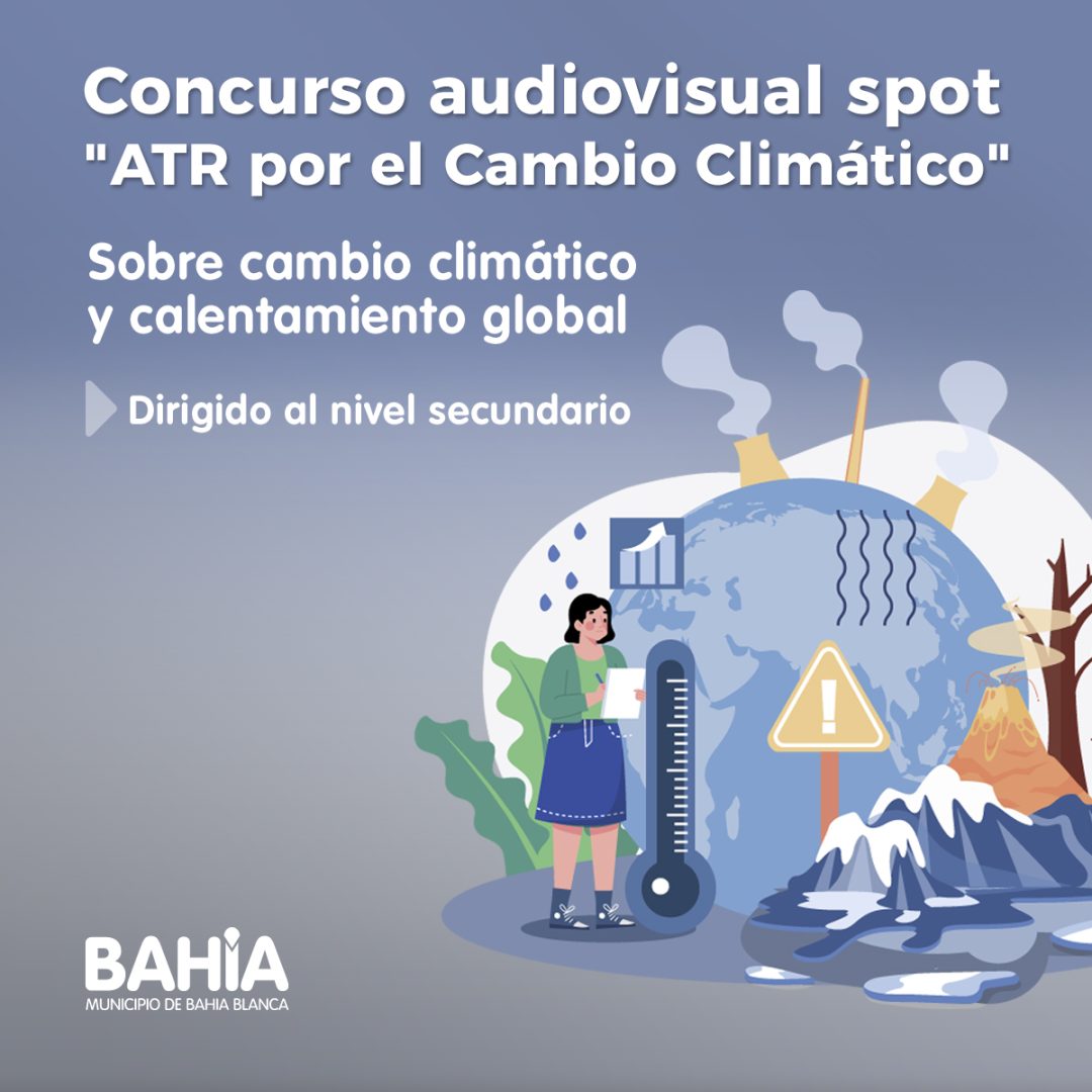 Conciencia sobre cambio climático: concurso dirigido a estudiantes de nivel secundario