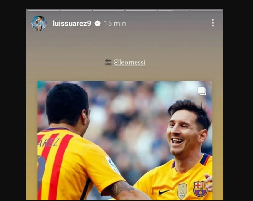 El posteo de Luis Suárez sobre Lionel Messi que ilusiona a los hinchas del Barcelona