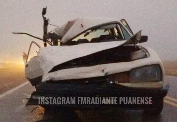 Una mujer murió tras un choque en la ruta 35