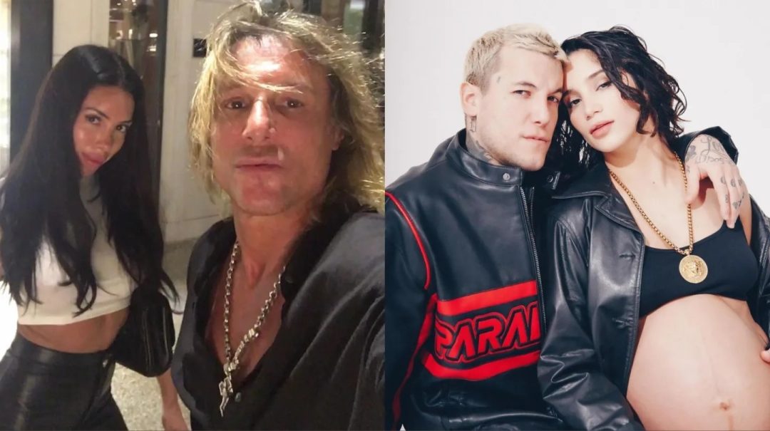 La irónica reacción de Claudio Paul Caniggia y su novia cuando les mencionaron a la beba de Alex y Melody Luz