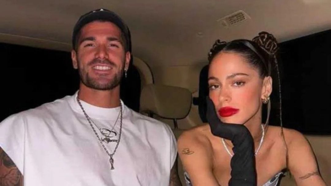Tini Stoessel y Rodrigo De Paul se mostraron juntos en el Mutua Madrid Open