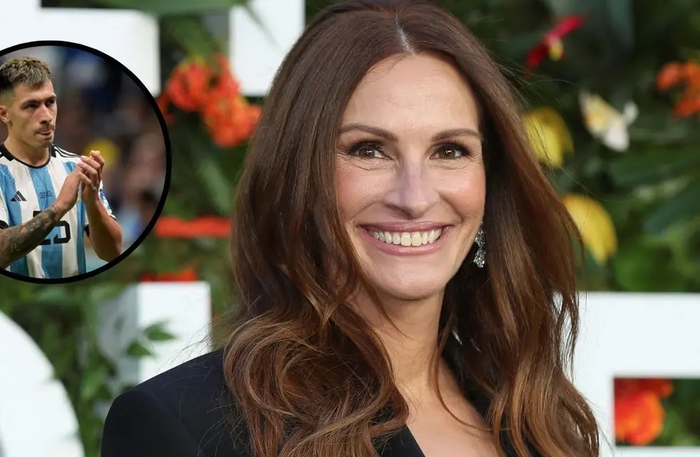 ¿Julia Roberts y Lisandro Martínez juntos? Las fotos que enloquecieron Twitter