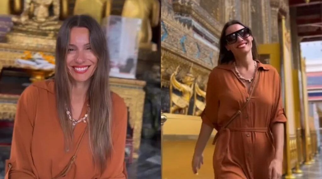 Pampita compartió fotos y video de sus increíbles vacaciones en Tailandia: así fue su recorrido por Bangkok