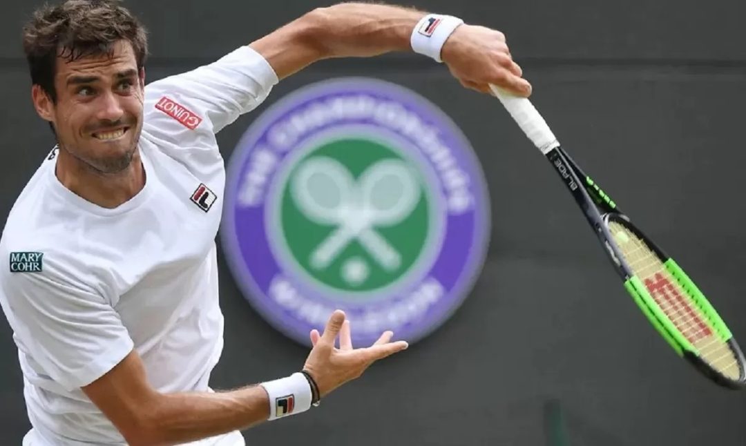 Pella, el único argentino que sobrevivió en Wimbledon