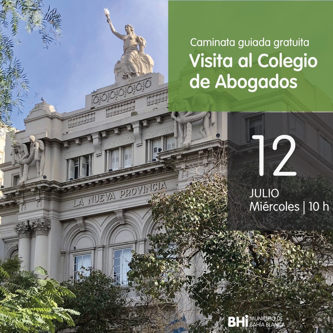 Caminata guiada gratuita y visita al Colegio de Abogados