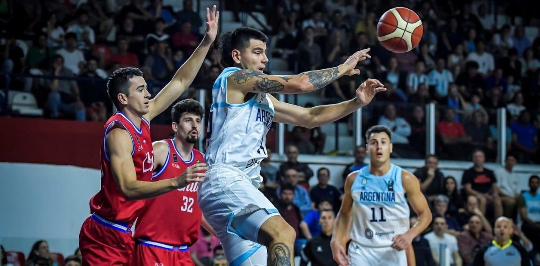 Argentina logró un triunfazo ante Chile y jugará la final del Preolímpico de básquet