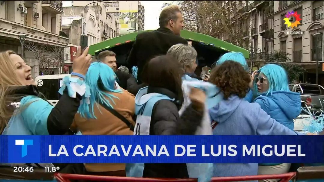 La caravana de Luis Miguel por dentro: tren de la alegría, un doble, pelucas y banderas