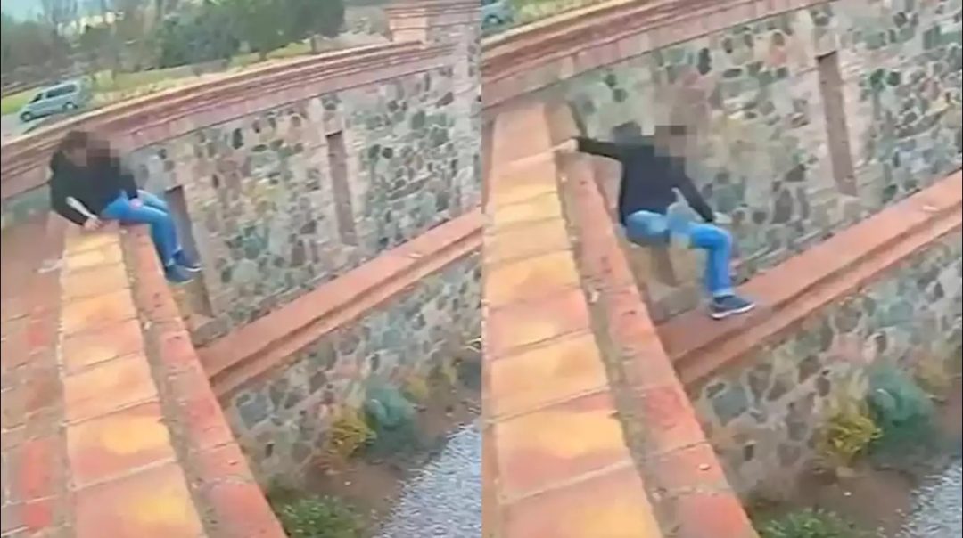 El video de la dramática caída del turista brasileño en una reconocida bodega de Mendoza