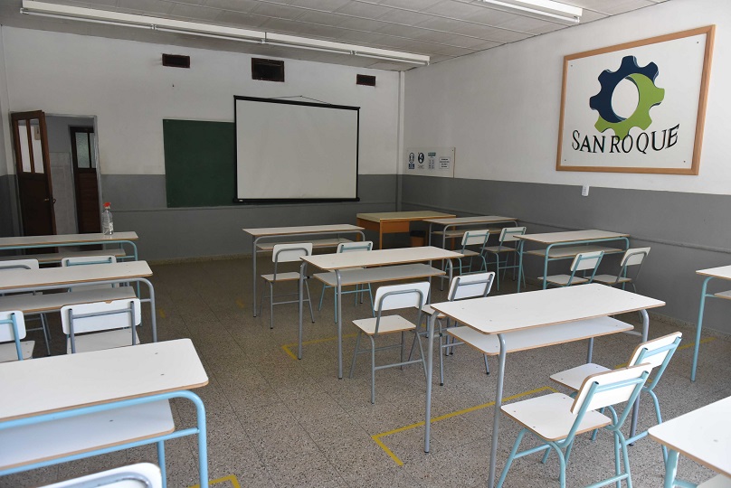 Capacitaciones en la Escuela Municipal San Roque