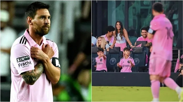 Messi develó quién le dio la idea de festejar sus goles en Inter Miami como superhéroes: “Ahora estoy obligado”