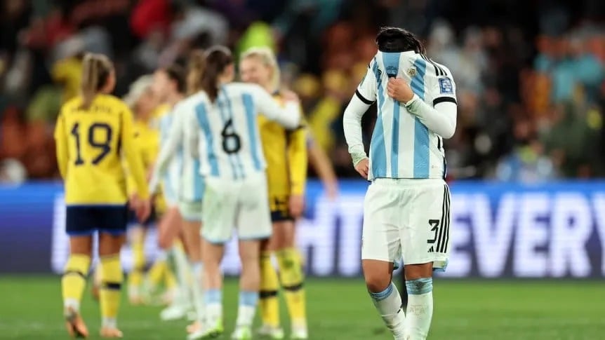 La Selección Argentina cayó ante Suecia y quedó eliminada en el Mundial Femenino 2023