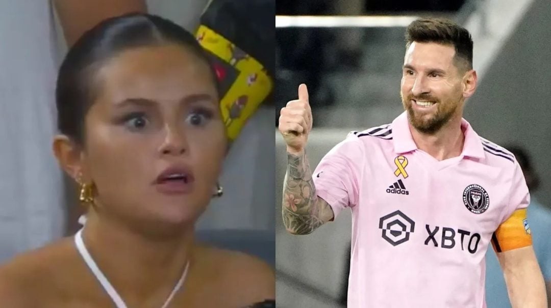 Locura total de Selena Gómez por una acción de Lionel Messi en el partido de Inter Miami ante Los Angeles FC