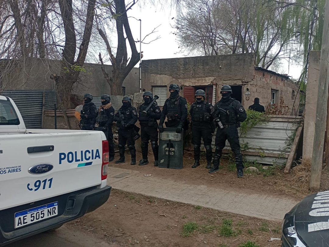Allanamientos en Villa Nocito: varios detenidos por abuso de armas y lesiones