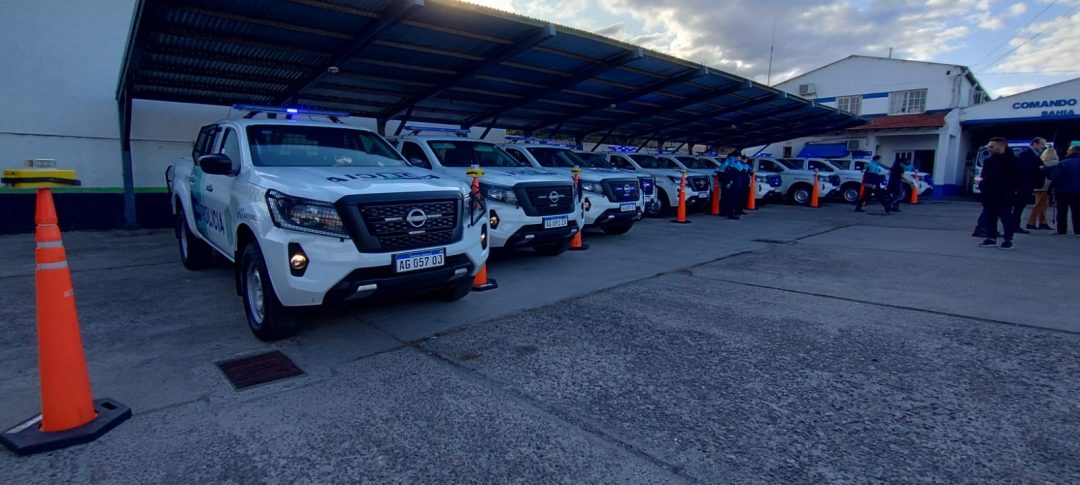 Entregaron nuevos patrulleros para la policía local