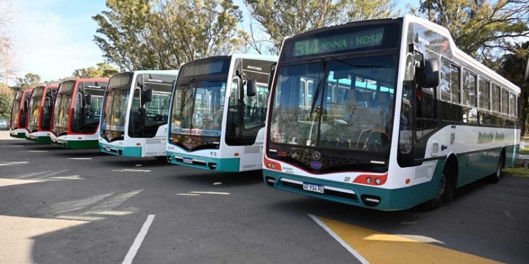 El servicio de transporte público incorporó nuevas unidades: en los últimos años se renovó un tercio de la flota de vehículos