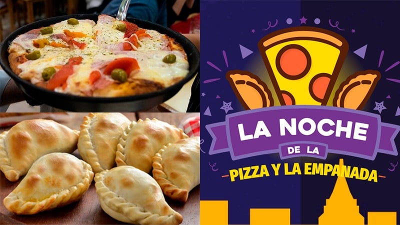 La noche de la pizza y la empanada 2023: dónde comer con descuentos de hasta el 50%