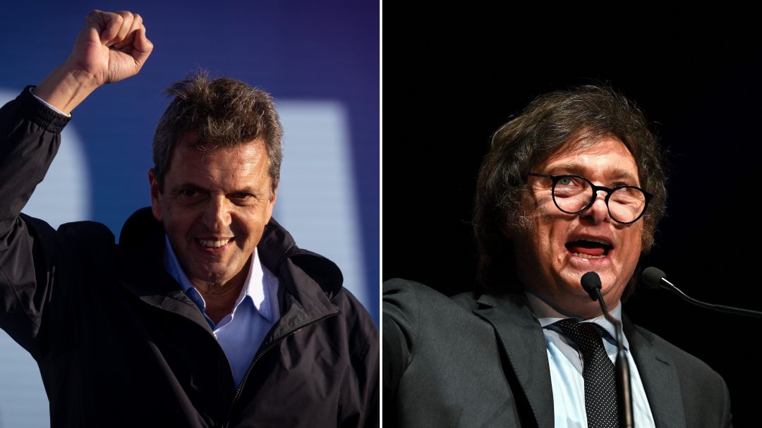 Sorpresa: Massa se impone con el 36% y enfrentará en segunda vuelta a Milei que obtiene 30% de los votos