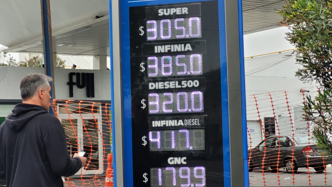 YPF aumentó los precios de los combustibles: así quedaron los valores en Bahía Blanca