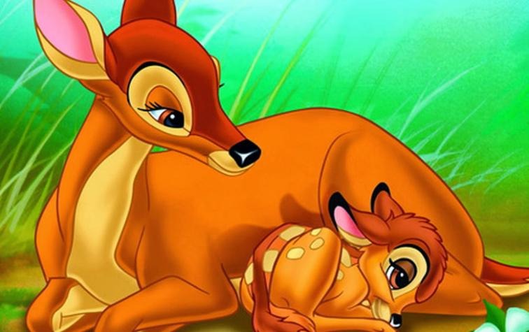 Prohibido sufrir: modifican “Bambi” para que no muera la madre