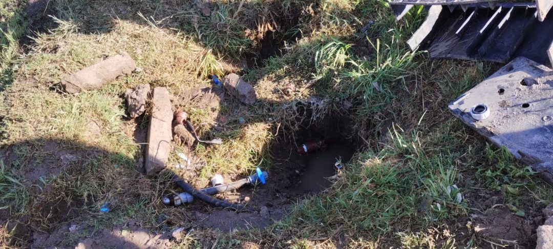 Se robaron medidores de agua en el barrio 27 de junio