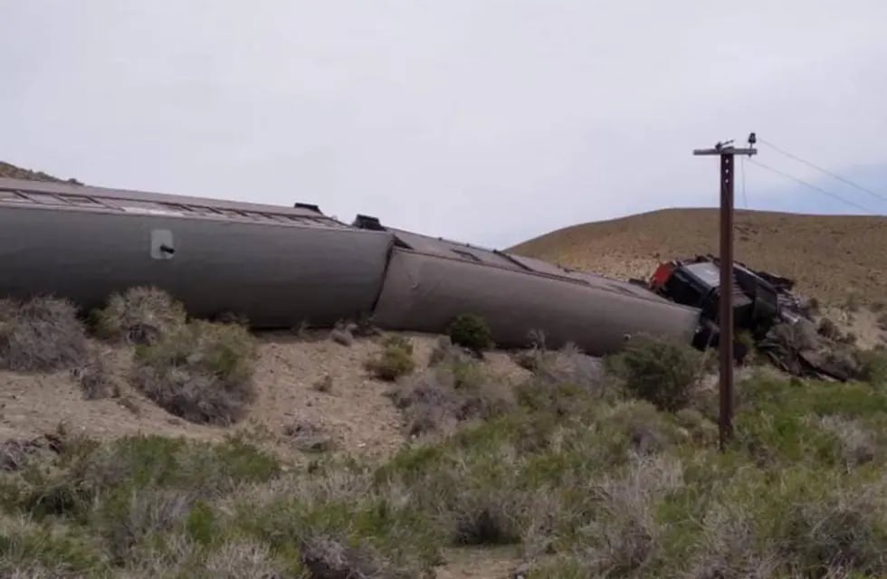 Se descarriló el tren La Trochita en Río Negro y hubo cuatro heridos