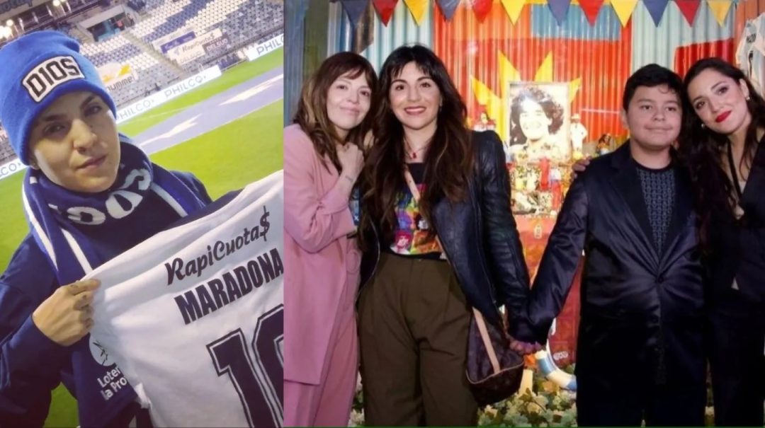 Una mujer que asegura ser hija de Diego Maradona apuntó contra Dalma y Gianinna: “Lo dejaron morir solo”