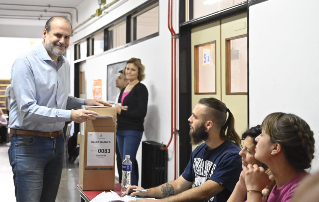 Votó Susbielles: “Es importante poder ejercitar nuevamente la voluntad democrática”