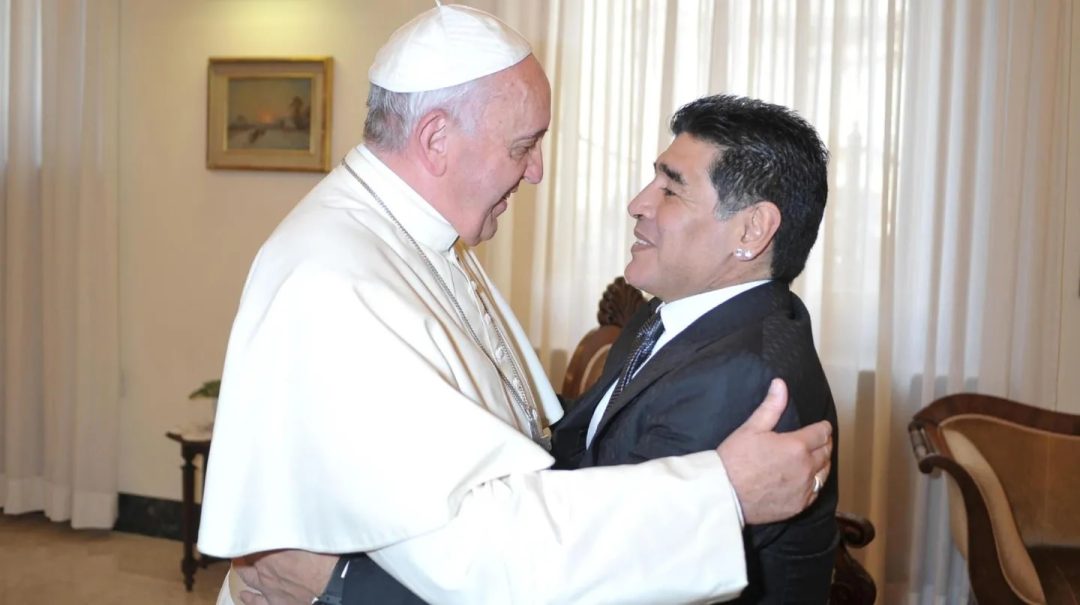 La sorprendente respuesta del Papa Francisco cuando le dieron a elegir entre Messi y Maradona