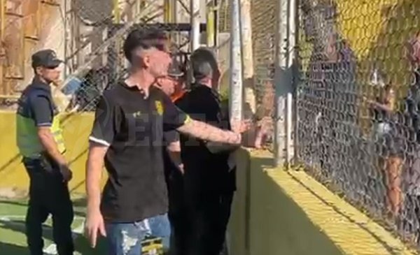 Barras de Olimpo detenidos por incidentes en el partido contra Gimnasia y Tiro de Salta