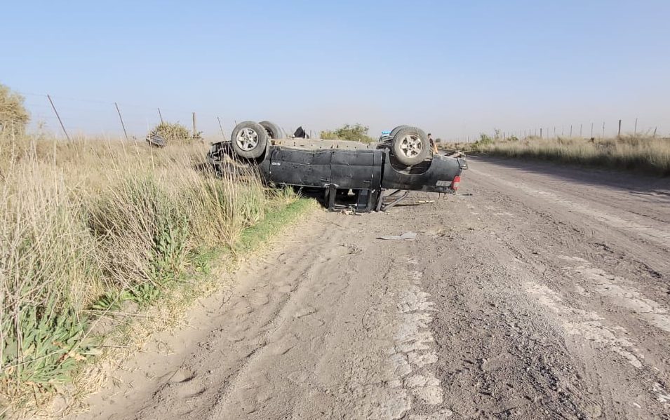 Una persona perdió la vida tras sufrir un accidente en un camino rural
