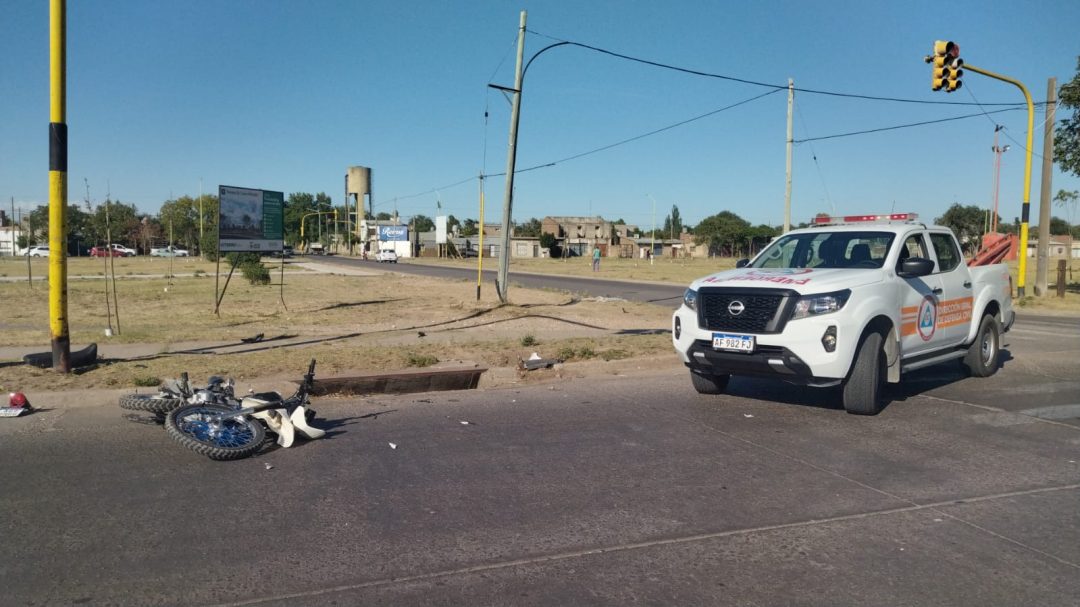 Hubo 4 accidentes de tránsito en 10 minutos